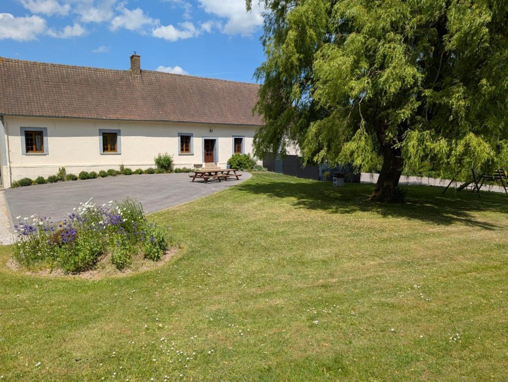La Ferme Des Pierrettes Villa Menneville Exterior foto